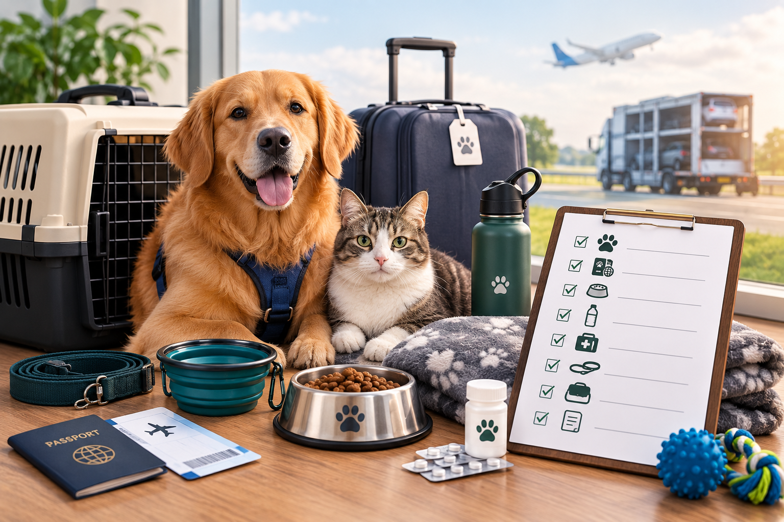 Pet Travel Checklist for Owners